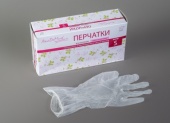 Перчатки виниловые Академия (S) 50 пар/уп Перчатки виниловые Академия (S) 50 пар/уп