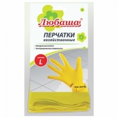 **Перчатки хоз. латексные с х/б напылением р-р L желтые **Перчатки хоз. латексные с х/б напылением р-р L желтые