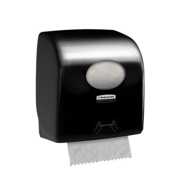 Диспенсер Kimberly-Clark AQUARIUS 7956 для бумажных полотенец в рулонах, Черный (Scott 6695)