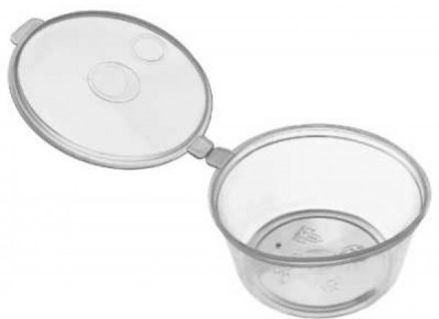 Соусник с неразъемной крышкой 50 мл  *80 шт/уп, 17-1960/17-1825/17-1561 (кор 1200)