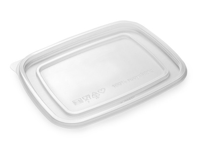 Крышка РР для контейнера 200-500 мл 100шт/уп  МП (к контейнеру 500мл глубокому)