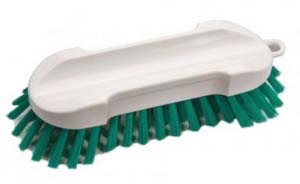 88303 Щетка  ручная с жесткой щетиной 205*65*55мм Зеленая