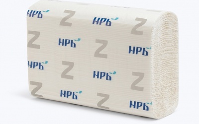 Полотенца в пачках NRB-25Z112 белые Z укл. 1-cл  200л/35гр. 23х22 *25шт/кор