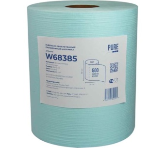 Протирка Альфа Лаб W68385 синяя 