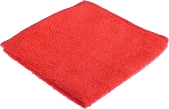 Микрофибра салфетка красная 